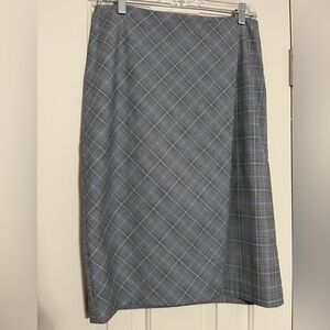 Talbots plaid pencil skirt NWT